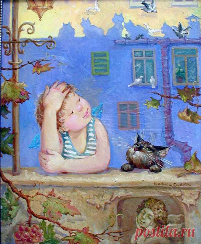 Художница Екатерина Дудник