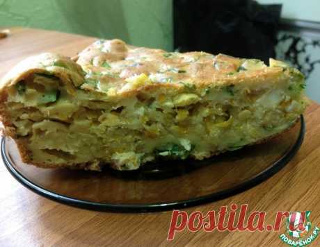 Пирог с капустой "Пикантный" – кулинарный рецепт