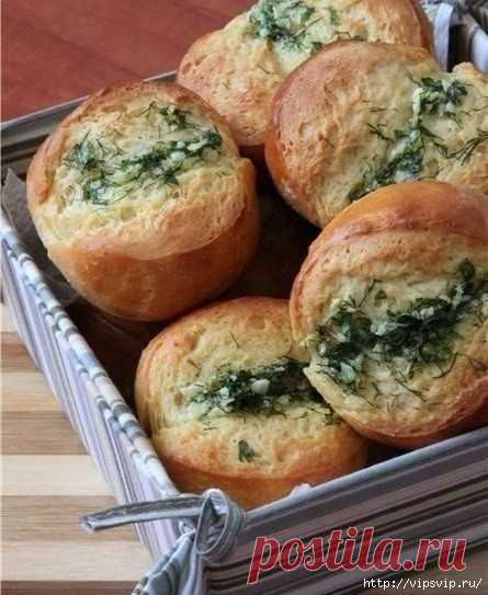 Чесночные булочки