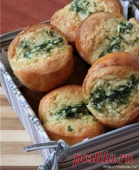Чесночные булочки