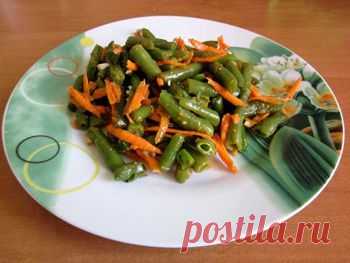 Как приготовить салат из спаржевой фасоли на зиму - Салат на зиму . 1001 ЕДА вкусные рецепты с фото!