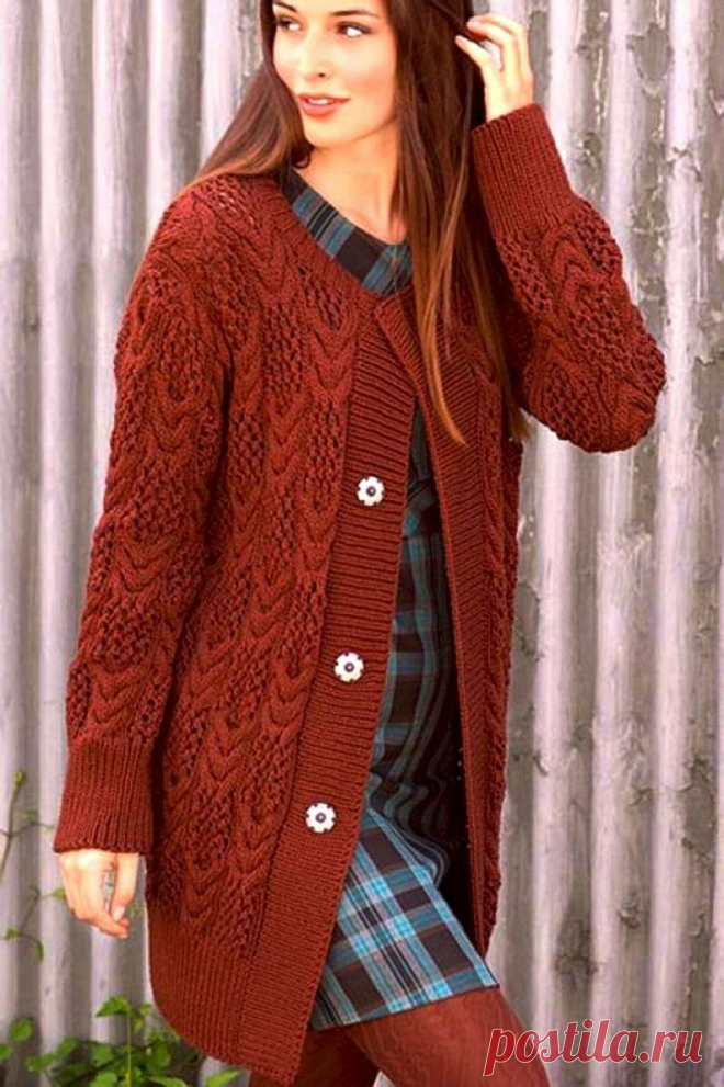 Кардиганы и жакеты, подборка (фото, схемы) (1) | ШалиГали – о вязании с любовью | Яндекс Дзен