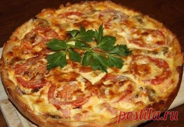 Картофельный пирог 


 
Ингредиенты:Картофель — 7 шт. Лук репчатый — 2 шт. Помидоры — 2 шт. Болгарский перец — 1 шт. Колбасные изделия — 300 г Сыр — 250 г Яйца куриные — 3 шт. Молоко — 100 млСоли и перца по вкусуПригото…