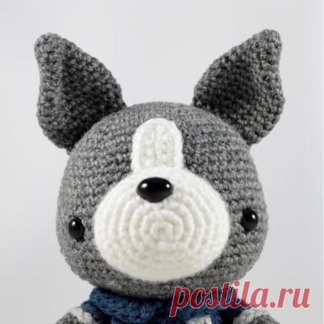 Амигуруми собака