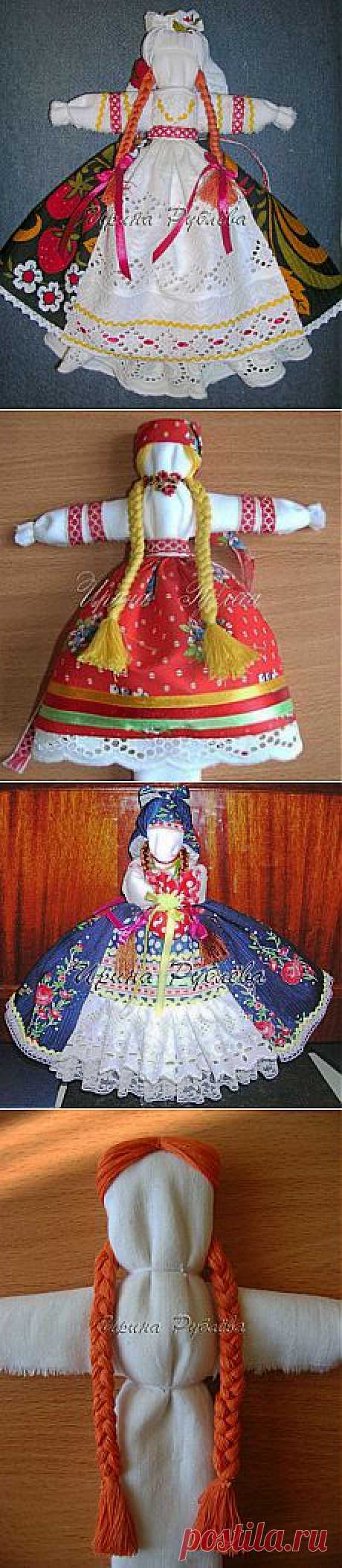 Обережная кукла Кувадка (Куватка) Мастер-класс от Ирины Николаевны Рублевой Способ 1.