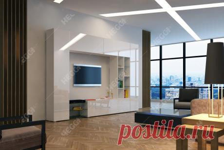 Стенка Купертино для гостиной Некст 1 арт57 (артикул: 3241039) – купить в Москве за 21990 руб в интернет-магазине Heggi