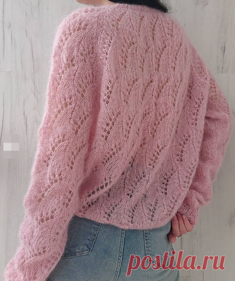 Две модели — один узор. Схема, которую вы просили | Тепло о вязании | Дзен