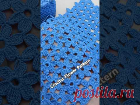 Crochet Flower Pattern for beginners #crochet #knitting #flowers #sorts