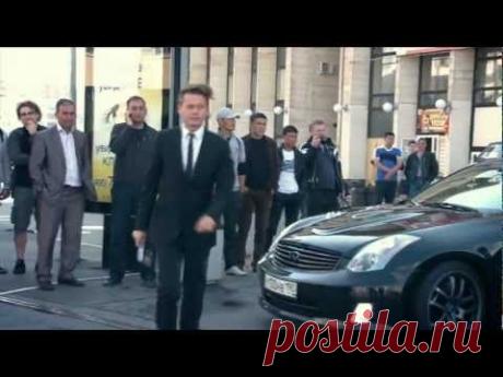 Флешмоб Люди в Черном на машинах GetTaxi - MIB Flashmob