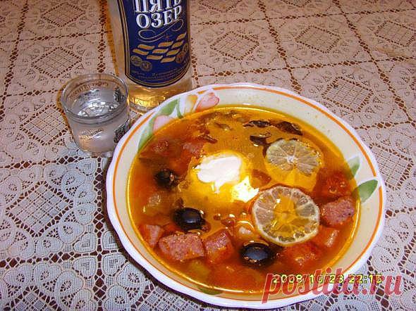 Солянка по-сибирски. Авторский рецепт.