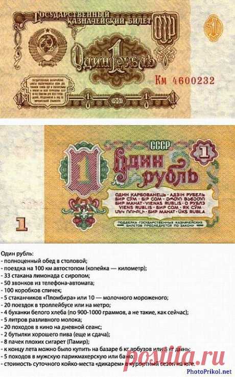 10 000:1 в пользу советского рубля