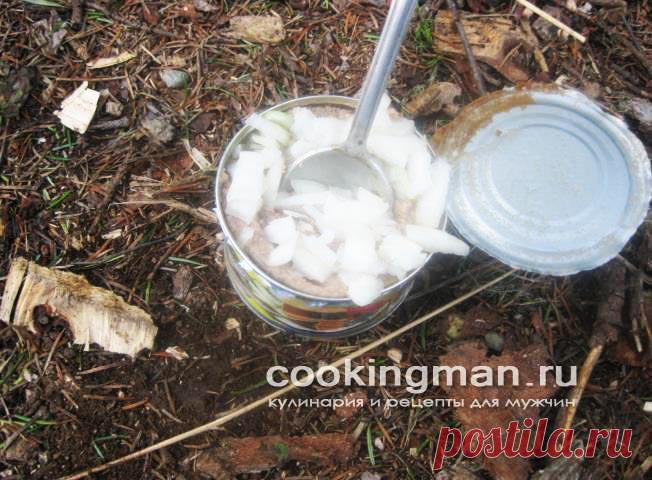 Закуска из печени минтая с луком - Кулинария для мужчин