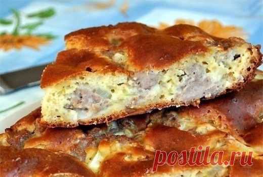 Лучшего теста для наливных пирогов я нигде не встречала