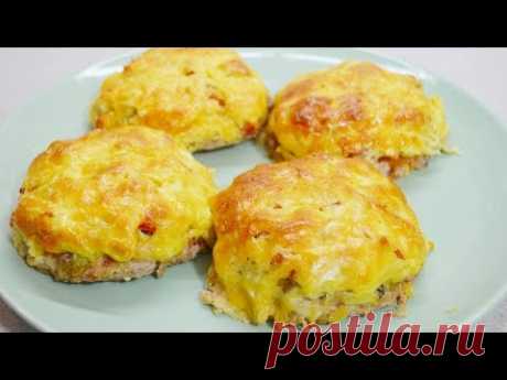 Мясные &quot;Стожки&quot; с грибами - сочные, нежные, объедение!