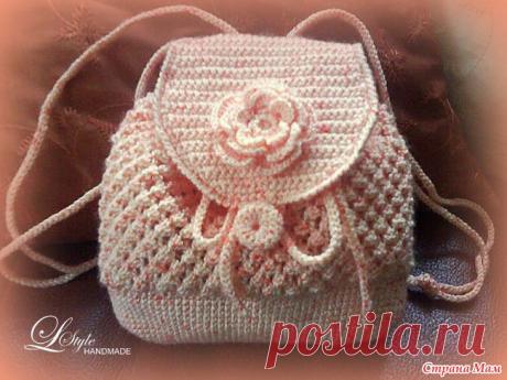 Мешок крючком - Вязание - Страна Мам