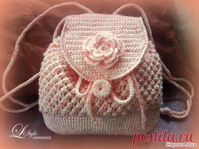 Мешок крючком - Вязание - Страна Мам