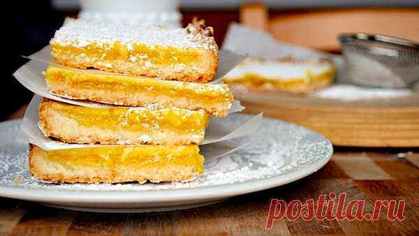 Пирог Лимонник на песочном тесте! Рецепт от снохи | KuhnyaSad | Яндекс Дзен