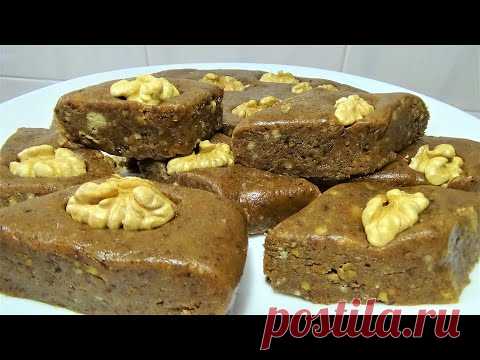 🍫Халва домашняя по Армянски! Очень вкусная лакомство к чаю!☕
