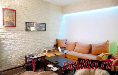 Кирпичная кладка как элемент дизайна интерьера — Роскошь и уют