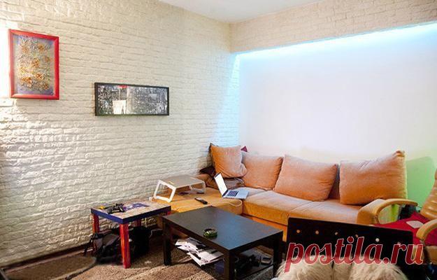 Кирпичная кладка как элемент дизайна интерьера — Роскошь и уют