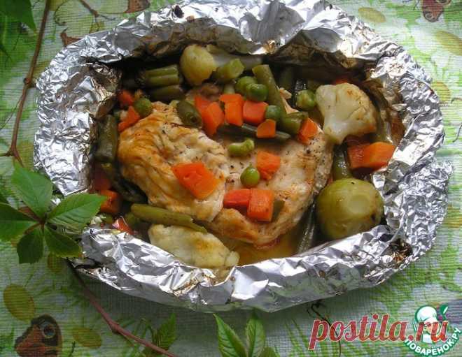 Куриные грудки в фольге – кулинарный рецепт