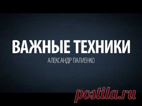 Важные техники. Александр Палиенко.