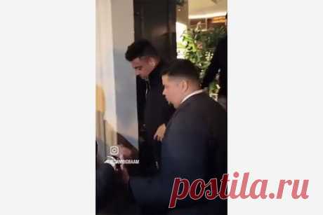 Роналдо сняли на видео в пьяном виде в Мадриде