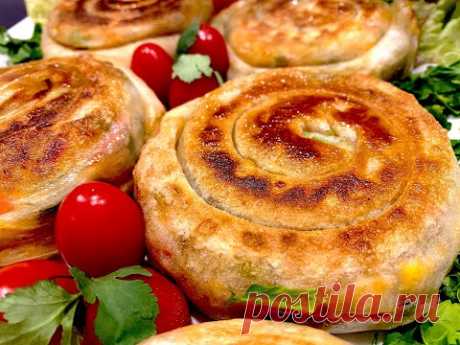 ПИРОЖКИ-УЛИТКИ С ИЗУМИТЕЛЬНОЙ НАЧИНКОЙ, ОЧЕНЬ ВКУСНО И ПОЛЕЗНО!!