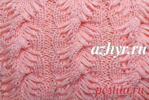 Вязание спицами. Красивые узоры в копилочку