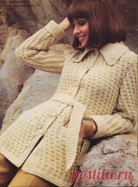 Вязание онлайн 20. Кардиган по мотивам работы Полины Крайновой. | Knitting -Вязание online- | ВКонтакте