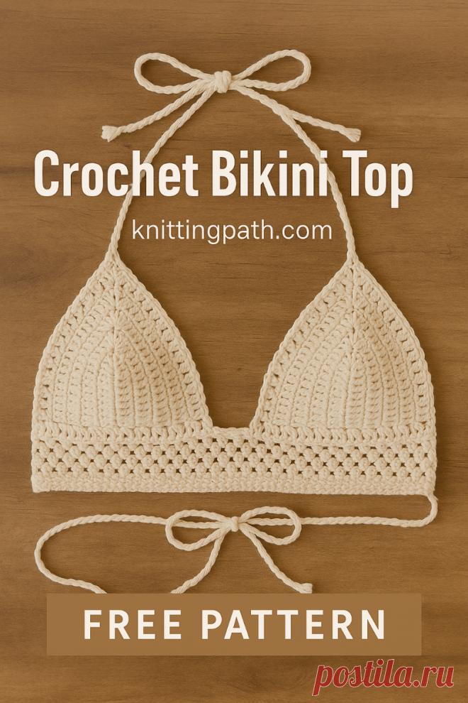 Crochet Bikini Top