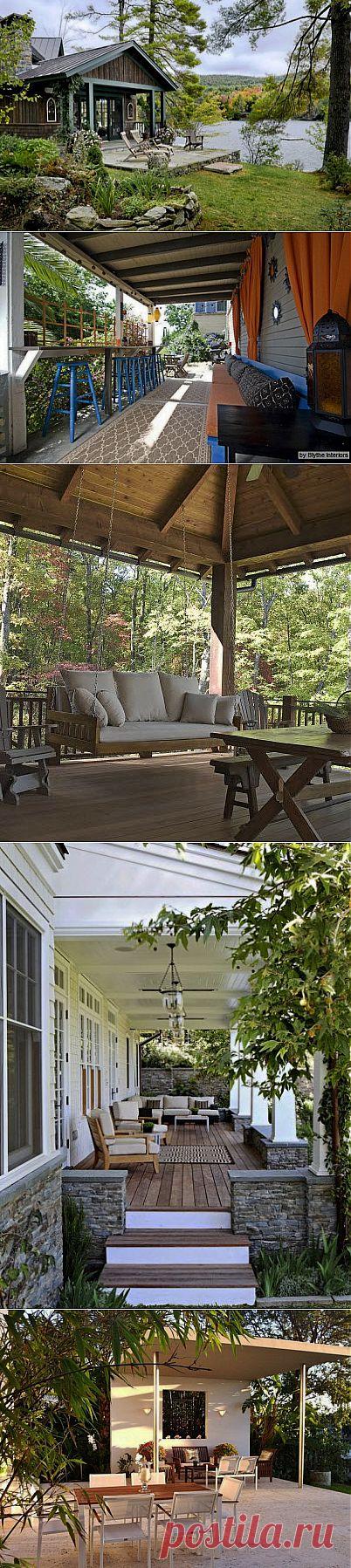 (+1) тема - Веранда - фотопримеры | УЮТНЫЙ ДОМ | советы