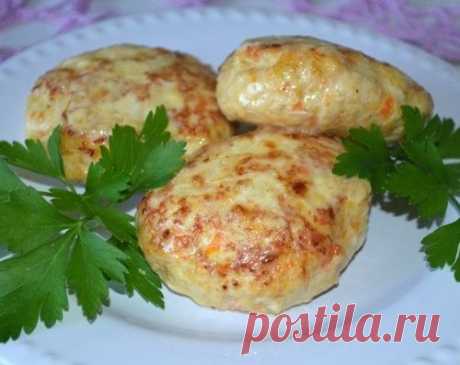 Котлетки-обманки из курицы и моркови