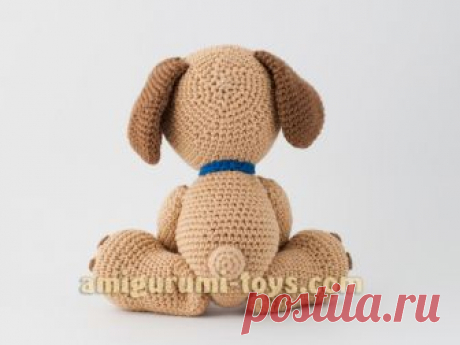 Собачка крючком. Амигуруми схема. | Амигуруми — схемы, амигуруми крючком, вязание и игрушки амигуруми. Амигуруми всех стран!