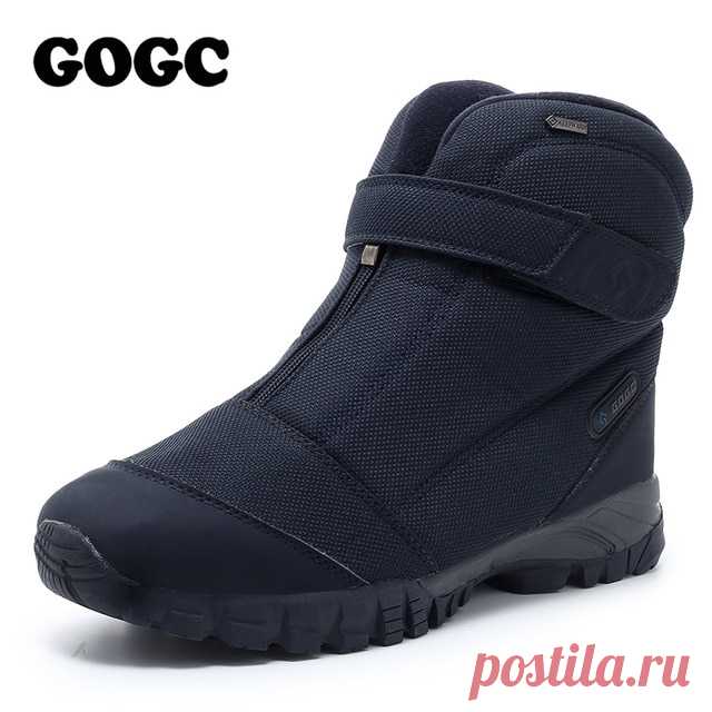 GOGC дутики мужские зимние; ботинки мужские; мужские ботильоны; мужские ботинки; сапоги мужские; зимние сапоги мужские; берцы; зимние ботинки мужские; зимняя обувь мужская; зимние кроссовки мужские с мехом; дутики 9907|Теплые сапоги| | - AliExpress