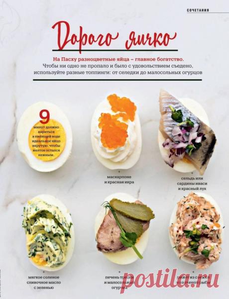 Фаршированные яйца