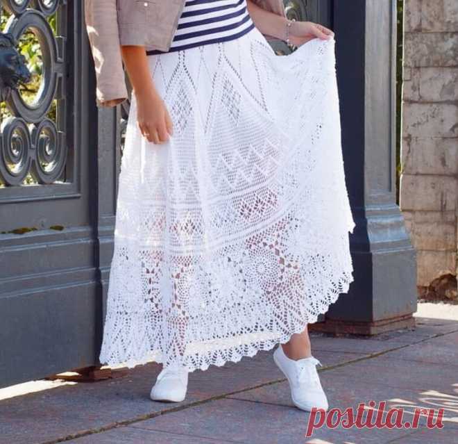 Юбки крючком. 12 моделей со схемами. | Блог про вязание | Яндекс Дзен