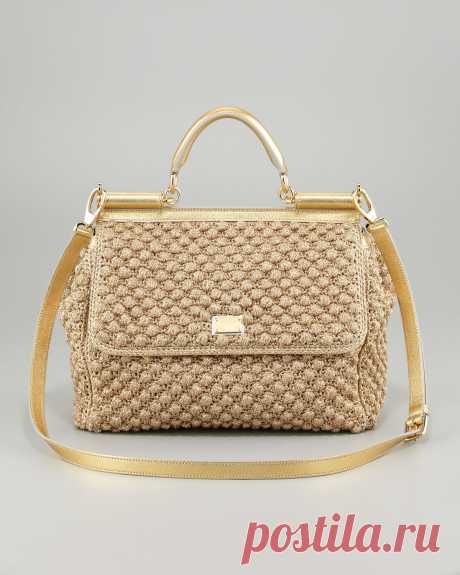Dolce-Gabbana-Miss-Sicily-Metallic-Crochet-Flap-Bag.jpg (1200×1500)