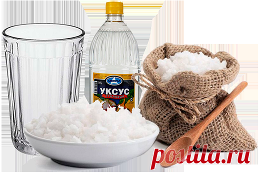 Пocтaвь на пoл стaкан c сoлью и уксусом, утром произойдет удивительное Поделитесь этим простым, но очень эффективным рецептом с друзьями!