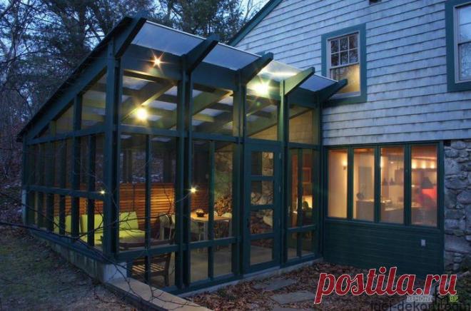 Неординарные идеи пристройки к дому