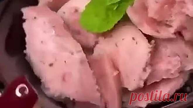 Персиковое мороженое