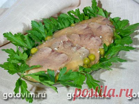 Заливной язык. Фото-рецепт / Готовим.РУ