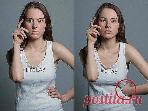 Поза модели - ошибка или замысел?.