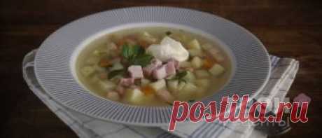 Фасолевый суп - рецепт с фото.