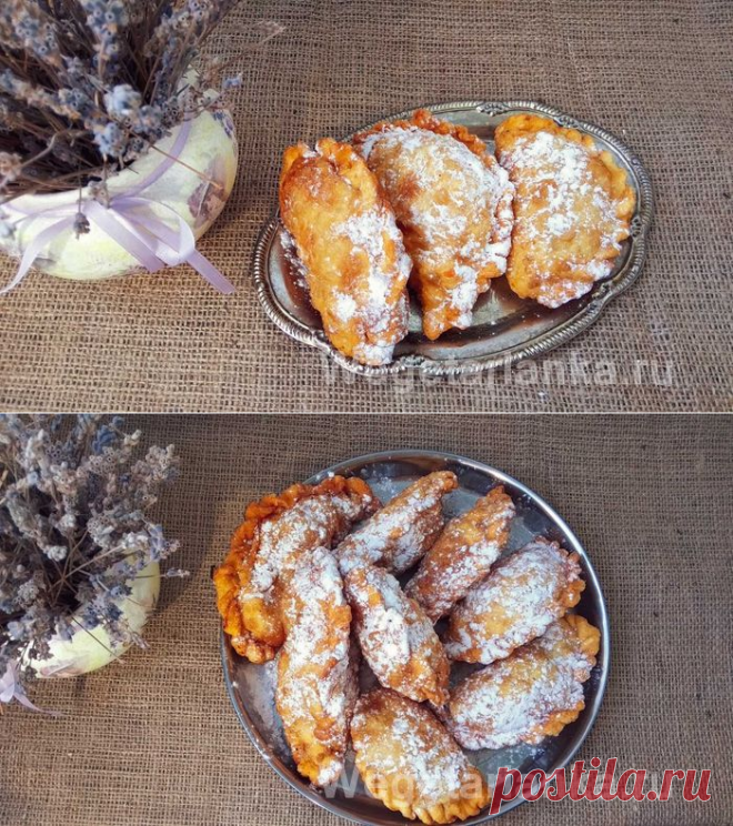 Самосы крымские рецепт с фруктами во фритюре

Приготовление настоящих самосов с фруктами по оригинальному рецепту. Эта вкуснятина превосходит любые пирожки. Самосы с крымских пляжей у вас на столе.