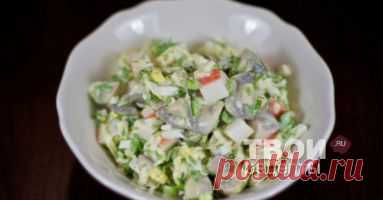 Салат из крабовых палочек - вкусный рецепт с пошаговым фото