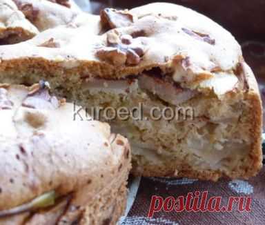 РЕЦЕПТЫ | Яблочный пирог с орехами