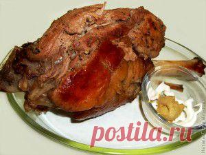 Свиная ножка (рулька), запеченная в духовке. Вкусно и легко