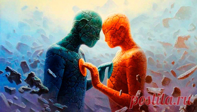 Есть люди, которые взглядами лечат,
слова у которых - святая вода.
Есть люди с-сердцами-как-яркие-свечи:
теплом согревают других в холода.

Есть люди, чья жизнь - календарные числа:
повинность, работа, заботы мешки.
Есть те, чья душа - это кладези смысла,
а есть и другие - ночные горшки.

Мне часто встречаются люди-как-спицы:
стальные и острые, резкие зря.
Всё реже я вижу похожих на птицу,
и вовсе уж мало таких, как моря.

На лавках - сопящие люди-бутылки,
согретые спиртом...