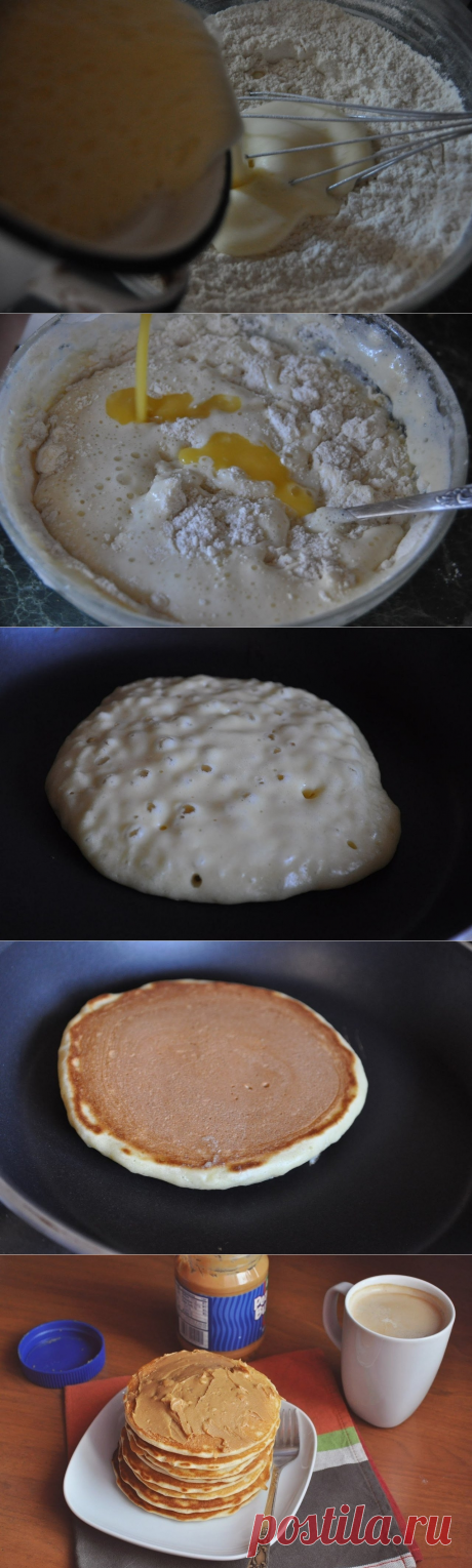 Как приготовить american pancakes  - рецепт, ингридиенты и фотографии